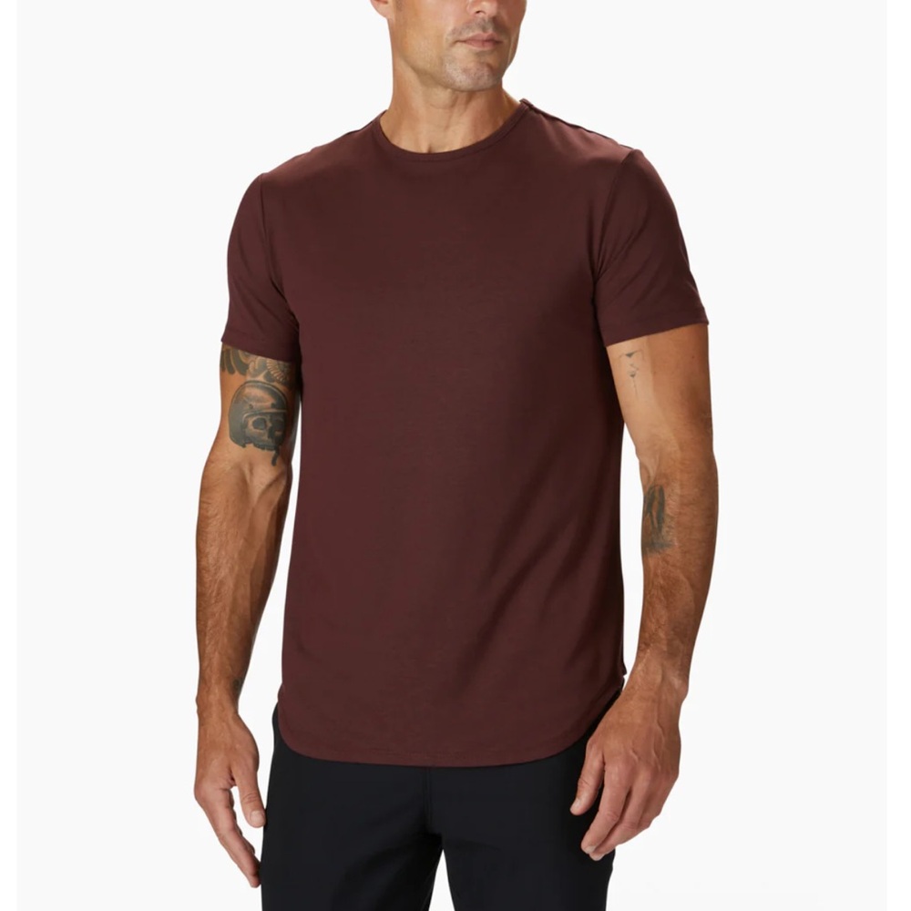 AO Elongated Tee - Port